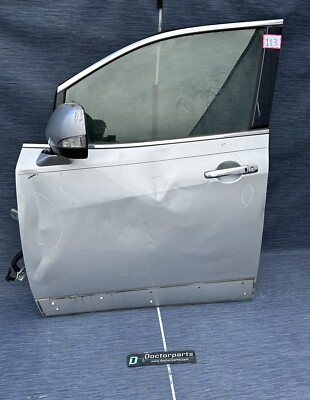 NISSAN QUEST DRIVER SIDE FRONT DOOR ELECTRIC  POWER FITS  11-17  OEM SILVER  
