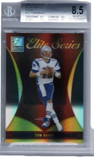 Beckett Football Graded Cards Graded 8.5&9
