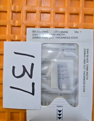 Zimmer Surgical Orthopedic Saw Attachment 12mm x 0.4mm In Date 2029