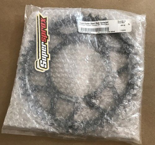 Supersprox Black Rear Steel Sprocket with 45 Teeth for Yamaha YZF-R1 50th 2006 - Picture 2 of 3