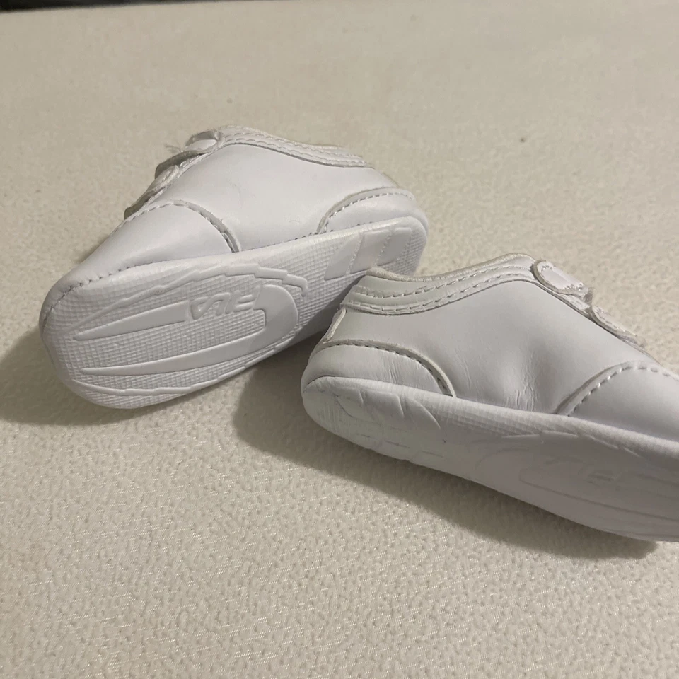 Zapatos de cuna Fila Disruptor II usados blanco-azul marino-rojo 7FM00614-125 bebé talla 1 Foto 4 de 4