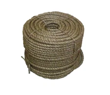 5/8" TREATED MANILA ROPE CUT TO LENGTH $ .40 per foot Crafts Work Farm Dock NEW
