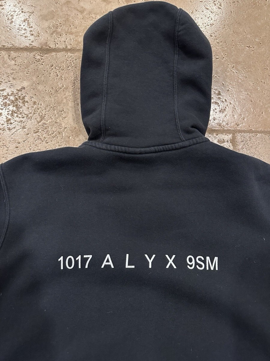 Alyx 1017 9SM x Nike Tech Fleece Black Zip Up Hoodie | eBay