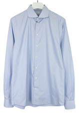 SUITSUPPLY Try On Extra Slim Fit Formal Shirt Men's 43-7 / 17L Long Sleeve