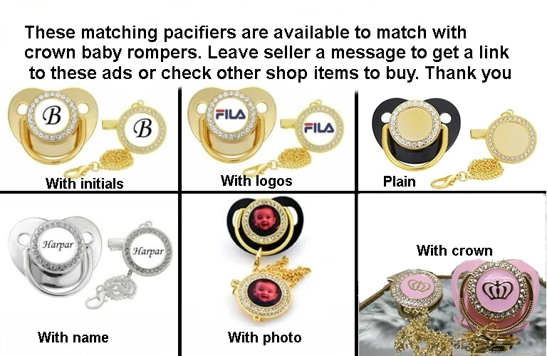 Mantas bebé recién nacido envoltura personalizada con nombre corona, bebé niña y niño Foto 2 de 4