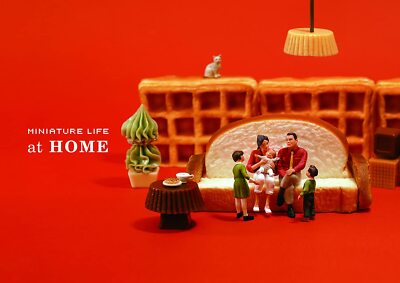 MINIATURE LIFE at HOME Tatsuya Tanaka 10th Anniversary Art Collection Book NEW