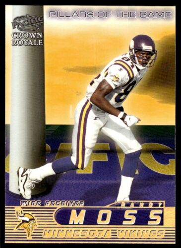 1998 Pacific Crown Royale Pillars of the Game Randy Moss Minnesota Vikings #14 - Picture 1 of 2