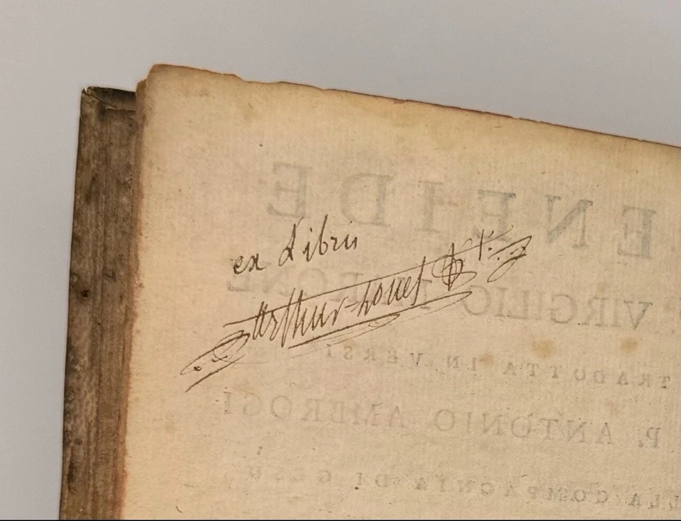 Virgil’s Aeneid, 1770. L'Eneide di P. Virgilio Marone Vol 4. COLLECTORS ITEM - Image 3 of 4
