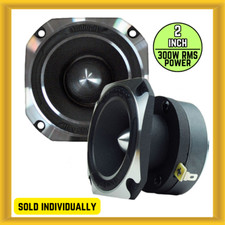 Audiopipe ATR-4061 Heavy Duty 2" Aluminum Titanium Super Tweeter 300W RMS Power