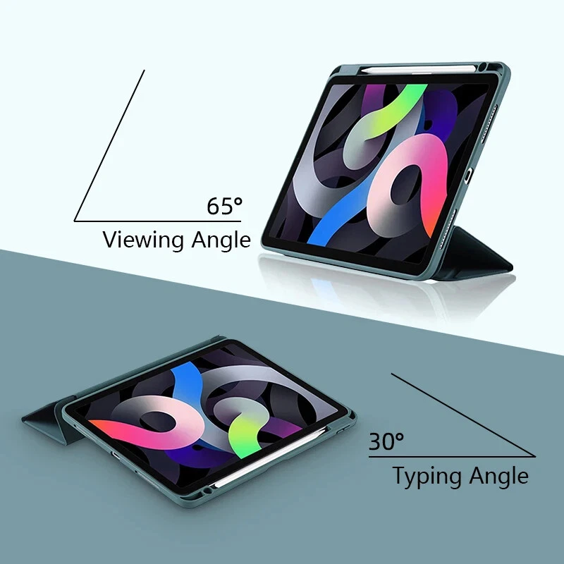 All-in-One Protective Case For iPad With Y-Fold Design and Acrylic TPU Material - Image 3 of 4