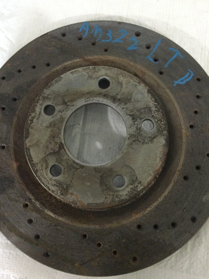 Disco rotor de freio dianteiro esquerdo Nissan Rogue 2015 fabricante de equipamento original - Imagem 4 de 4