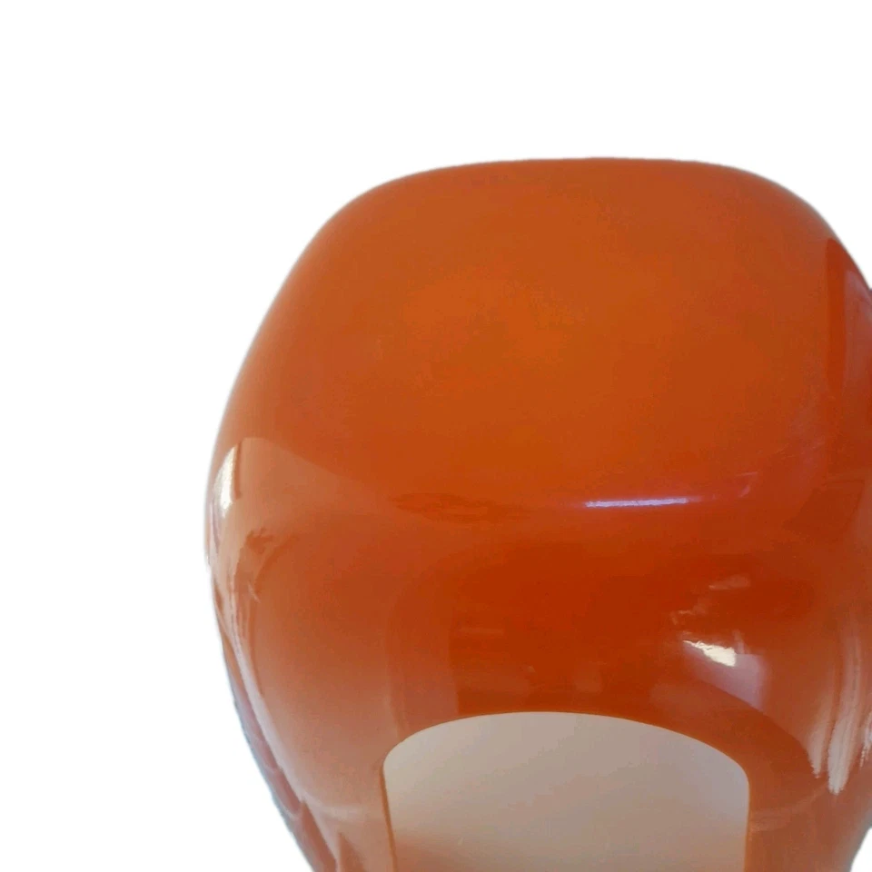 Vintage 1970s Hocker Space Age Plastic Accent Stool - Image 4 of 4