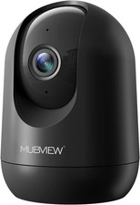 2K Indoor Security Camera for Dog, Elder and Baby, Dual-Band WiFi