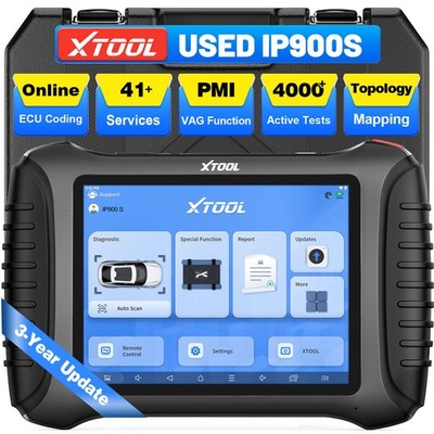 XTOOL IP900S Auto Bidirectional Scanner ECU Coding Topology Mapping 41+ Services