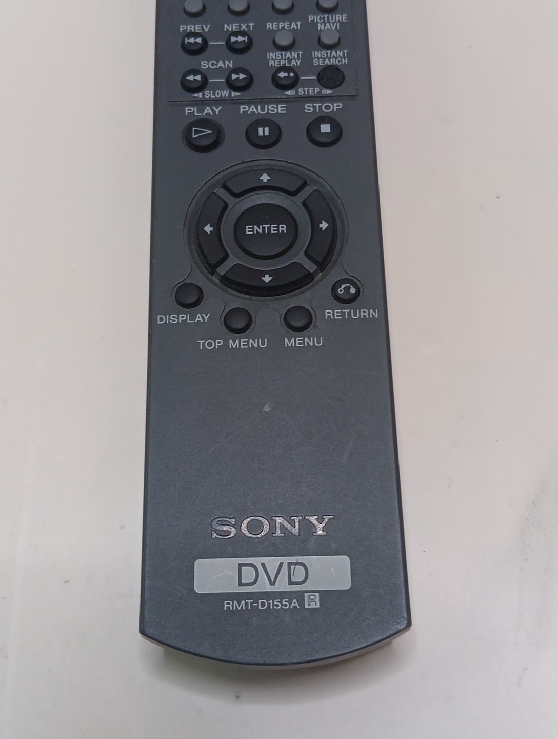 Sony DVD Player Remote Control RMT-D155A Black For DVP-NC625 DVP-NC665P - Tested
