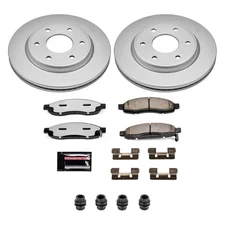 For Nissan Titan 05-07 PowerStop Z36 Evolution Geomet Plain Front Brake Kit