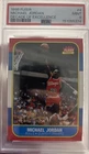 Michael Jordan 1996 Fleer Decade of Excellence Basketball Card #4 Graded PSA 9
