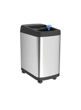 ELLO&ALLO 13 Gallon Kitchen Trash Can with Roll Up Lid, Automatic Touchless