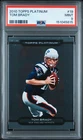 2010 Topps Platinum Tom Brady #19 PSA 9