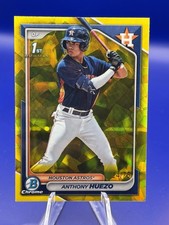 2024 Bowman Sapphire Edition - Chrome Prospects Anthony Huezo #BCP-108 Yellow...