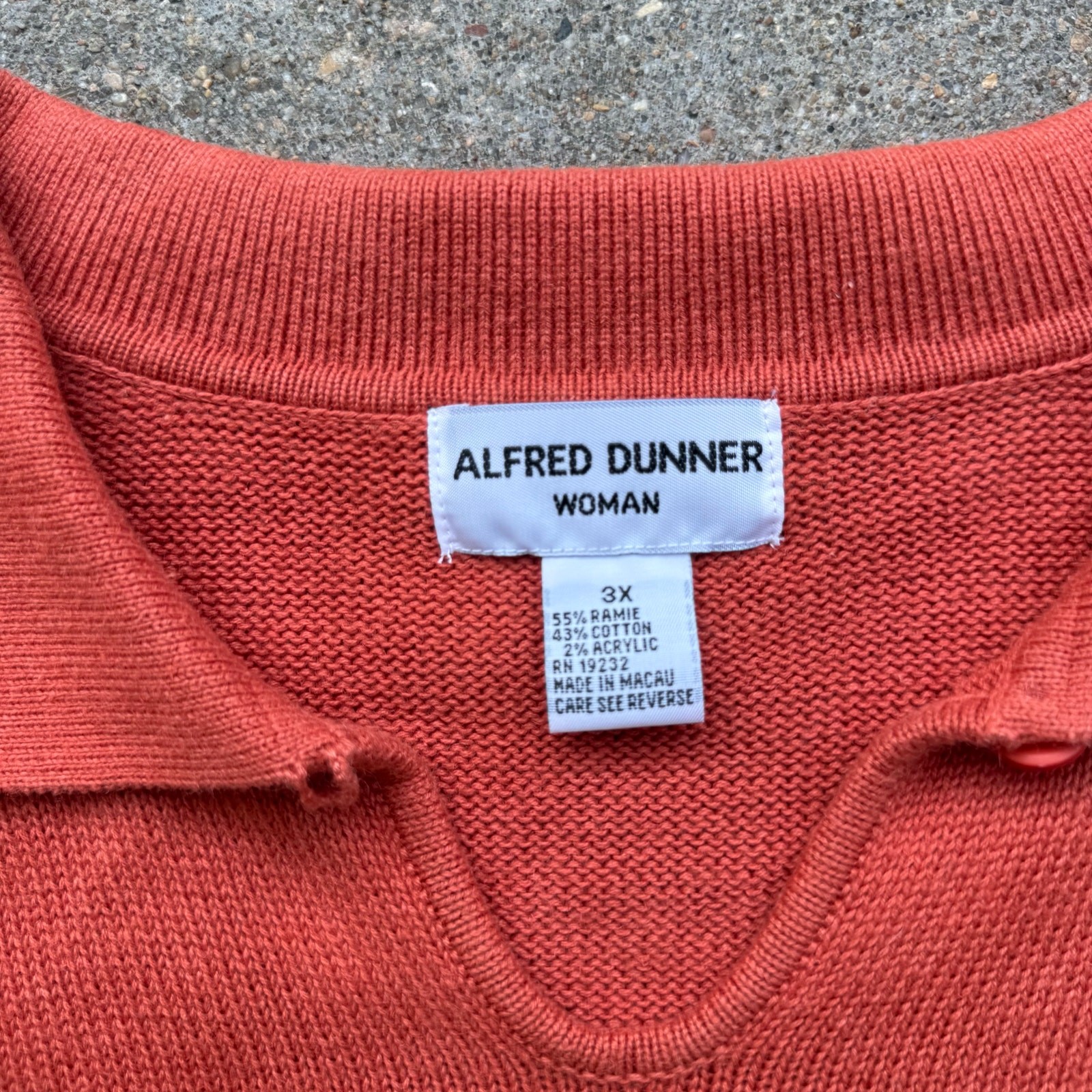 Vintage 90s Alfred Dunner Zoo Pandas Bamboo Zoo Cute Pumpkin V Neck Sweater 3X image 5