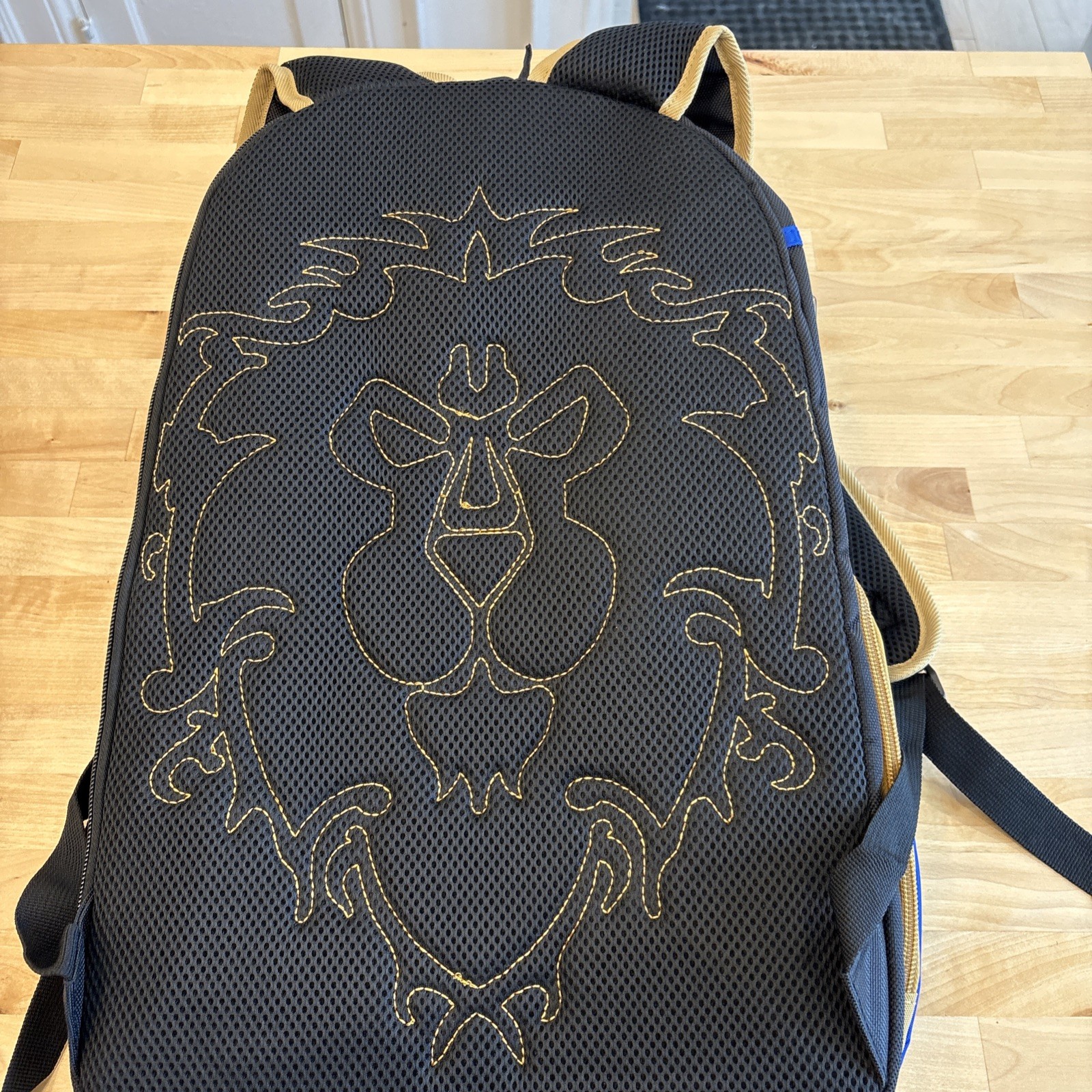 Blizzcon 2019 World of Warcraft Alliance Gamer Utility Backpack Blizzard EUC image 4
