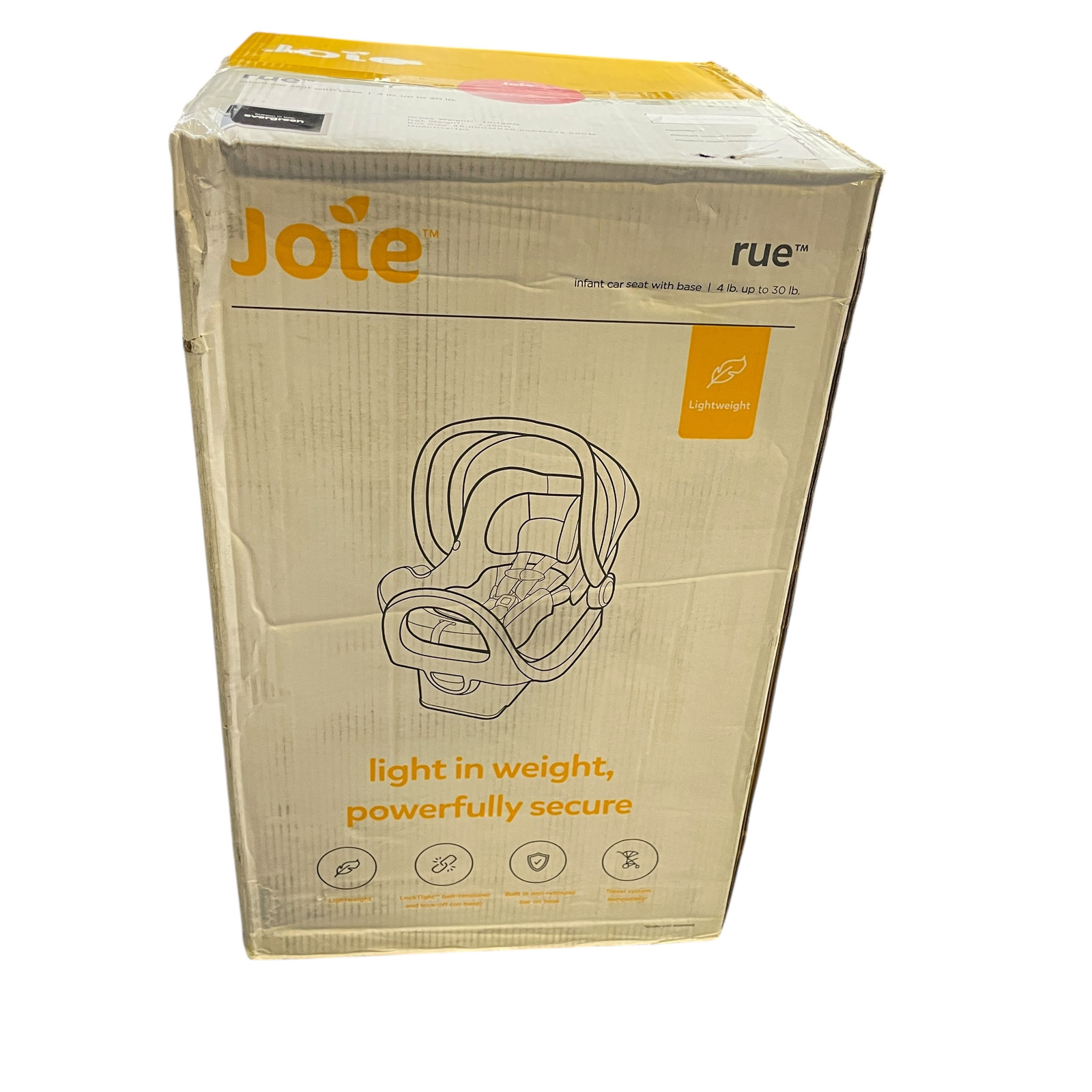 Joie Rue Infant Car Seat with Base Evergreen I2320AAEVG900 #N8916 (AR)