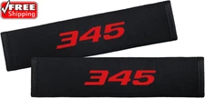 2PCS Seat Belt Covers Suit for Dodge Challenger Durango SRT 345 Car Accessories