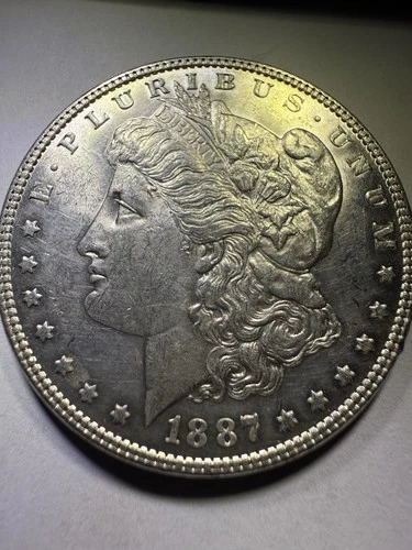 1887-P Morgan Dollar XF EF Extremely Fine 90% Silver Collectible