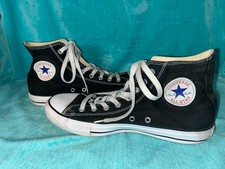 Converse Chuck Taylor All Star Men's Black High Top Sneaker Shoe Sz 9 Women's 11
