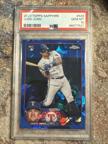 2023 Topps Chrome Sapphire Edition - Josh Jung #529 (RC)