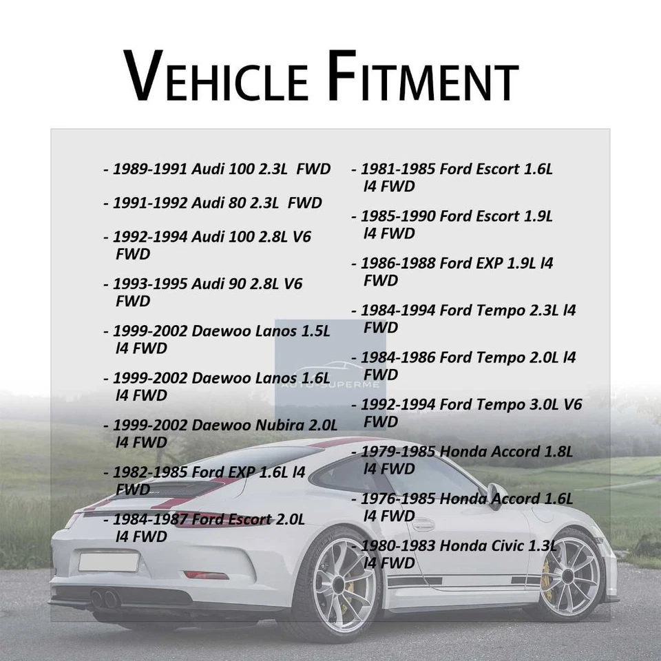 Rear Inner MT Transmission Main Shaft Bearing 2x Fits 1982 Datsun 310 1.5L FWD - Image 3 of 4