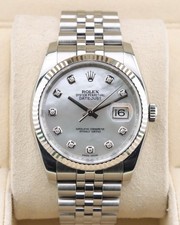 Rolex Datejust 36  Ref 116234, factory MOP Diamond Dial