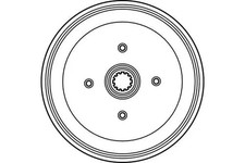 Tambour de frein Porsche 924