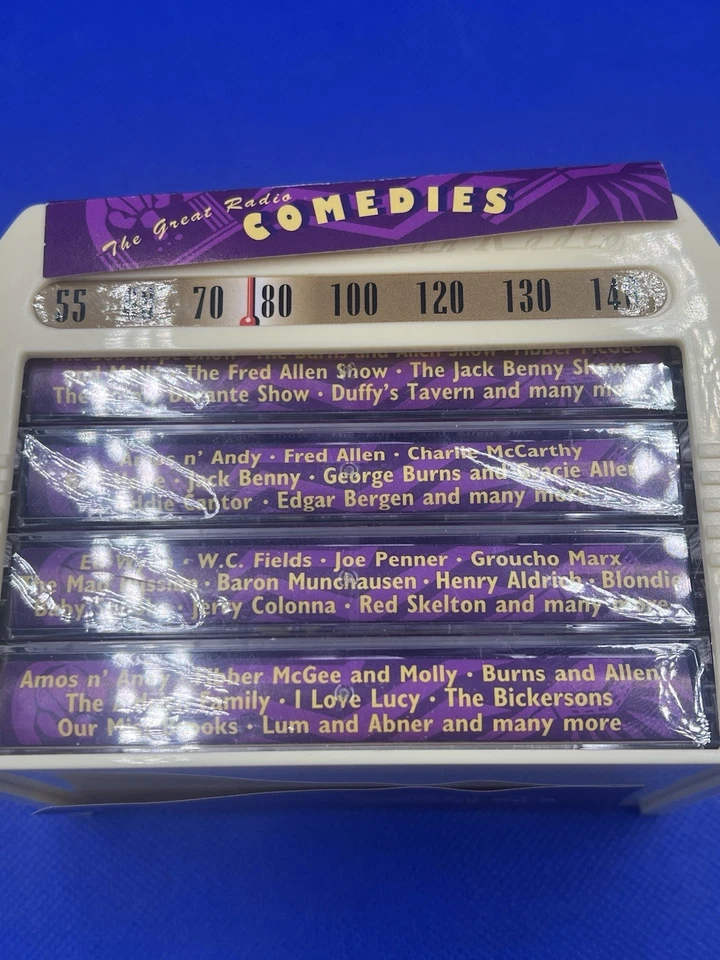 The Great Radio Comedies 4-60 Min. Cassettes Box Set Marx Hope Brand New Sealed - Image 2 of 4