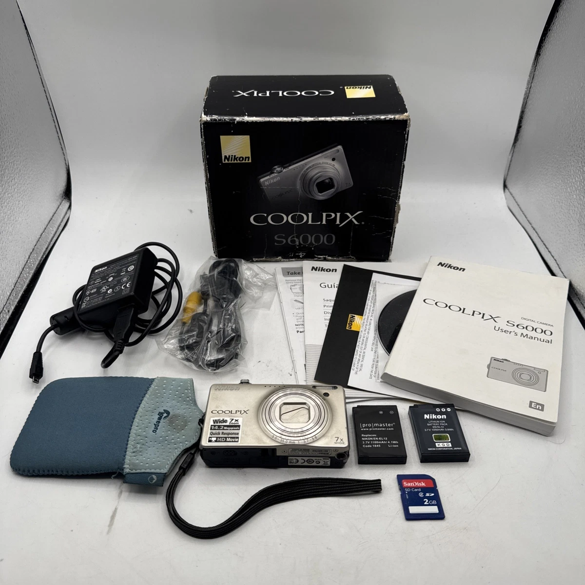 Nikon COOLPIX Nikon Coolpix S6000 Digital Cameras for sale | eBay
