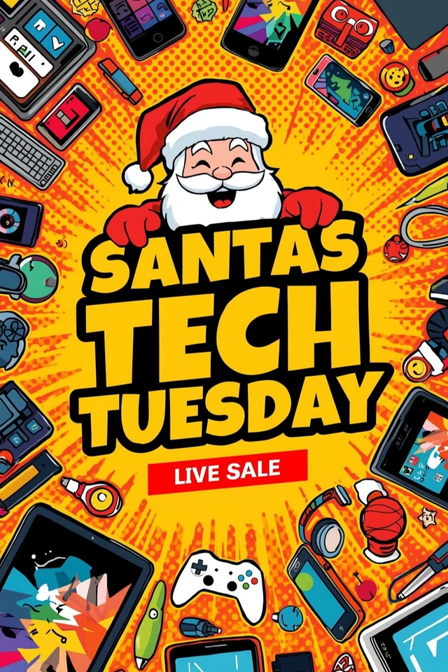 🎄 Santa's Tech Tuesday Live on Smartphones Laptops Consoles + More