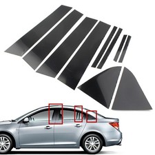Kit 10 pezzi montanti colonna porta piano cover trim fit per Chevrolet Cruze 2011-2015