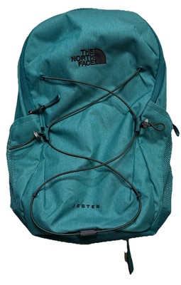 The North Face Jester Backpack Flexvent Teal Green Hiking Camping Outdoors NWOT