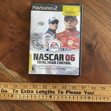NASCAR 06: Total Team Control (PlayStation 2 PS2) CIB COMPLETE & TESTED