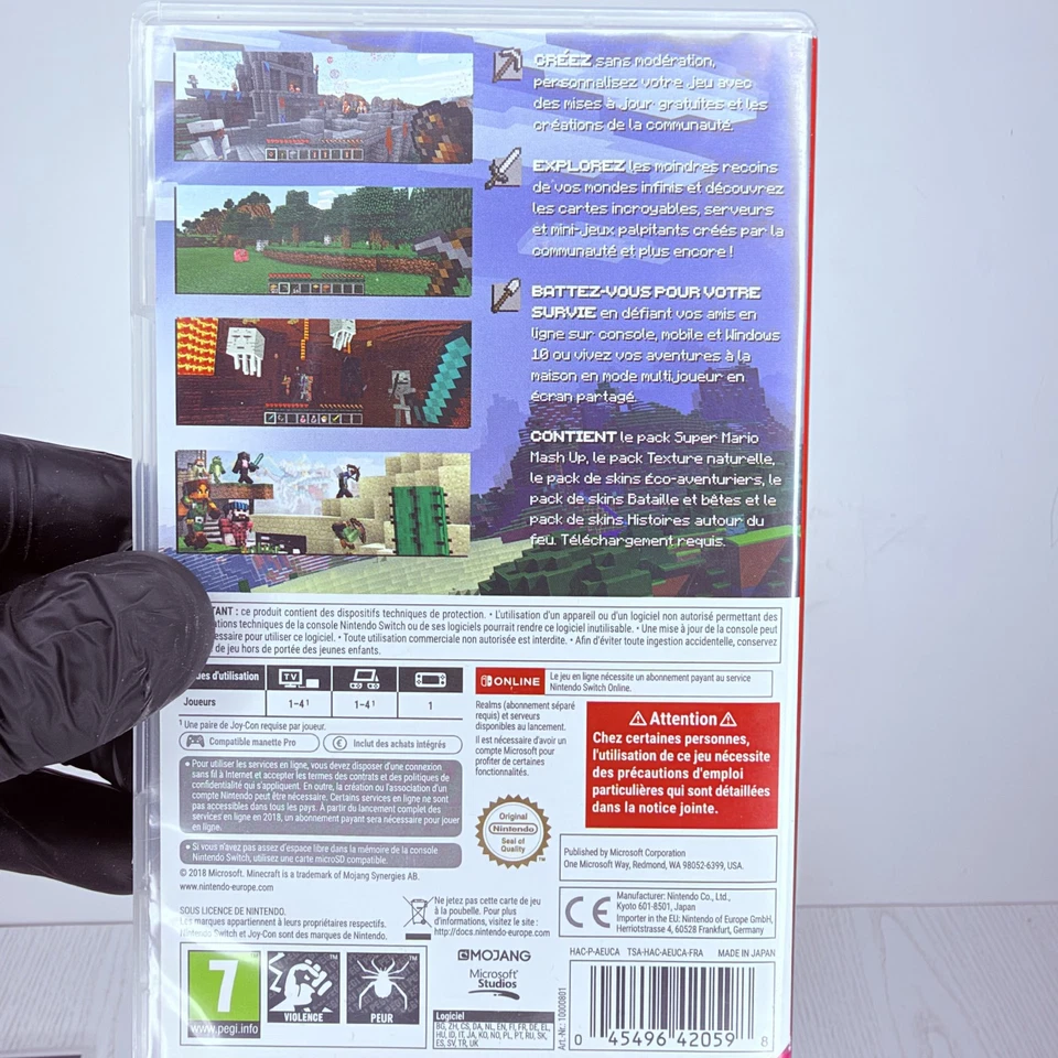 Minecraft Nintendo Switch - Italiano Pegi 7 Include Pacchetto Risorse, foto 2 di 3