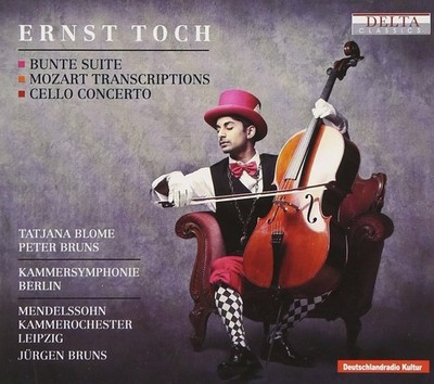 Peter Bruns Toch: Bunte Suite / Mozart Transcriptions / Cello Concerto (CD)