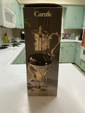 International Silver Company 8 Cup Silver Plated Carefe with Candle Holder