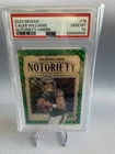2024 Panini Mosaic - Notoriety Caleb Williams #18 Green Mosaic Prizm (RC)