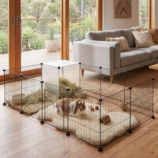 Pawz Pet DIY Playpen Small Animals Guinea Pig Hamster Rabbit Enclosure 14 Panels