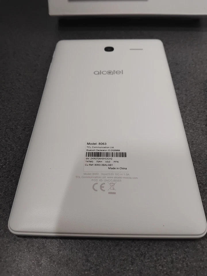 Alcatel OneTouch Pixi 4 (7) 8GB, Wi-Fi, 7 inch - White - Image 3 of 4