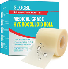 Hydrocolloid Roll, 2IN x 6FT Extra Large Hydrocolloid Bandages, Pimple Patch Rol