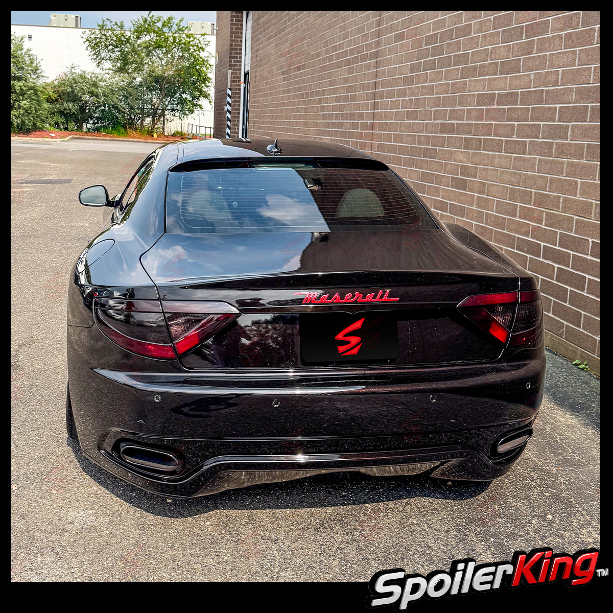Rear Window Roof Spoiler Fits Maserati GranTurismo 2008-2019 SpoilerKing 284R