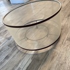 Vintage MCM 17 in. Diameter 9 in. Tall Drum Lampshade. Very Good Condition — photo 5