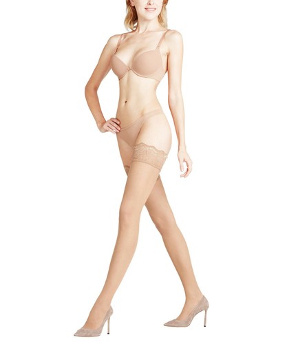 FALKE Matt Deluxe 20 Den Ladies Stay Ups Hold-Ups Stockings - Picture 5 of 6